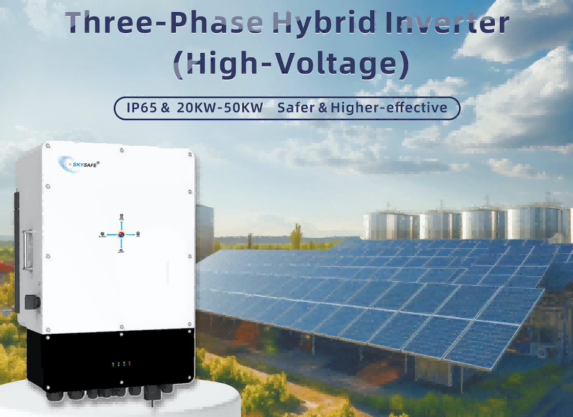 Safesky Launches Residential and Small C&I Three-Phase High-Voltage Energy Storage Inverter