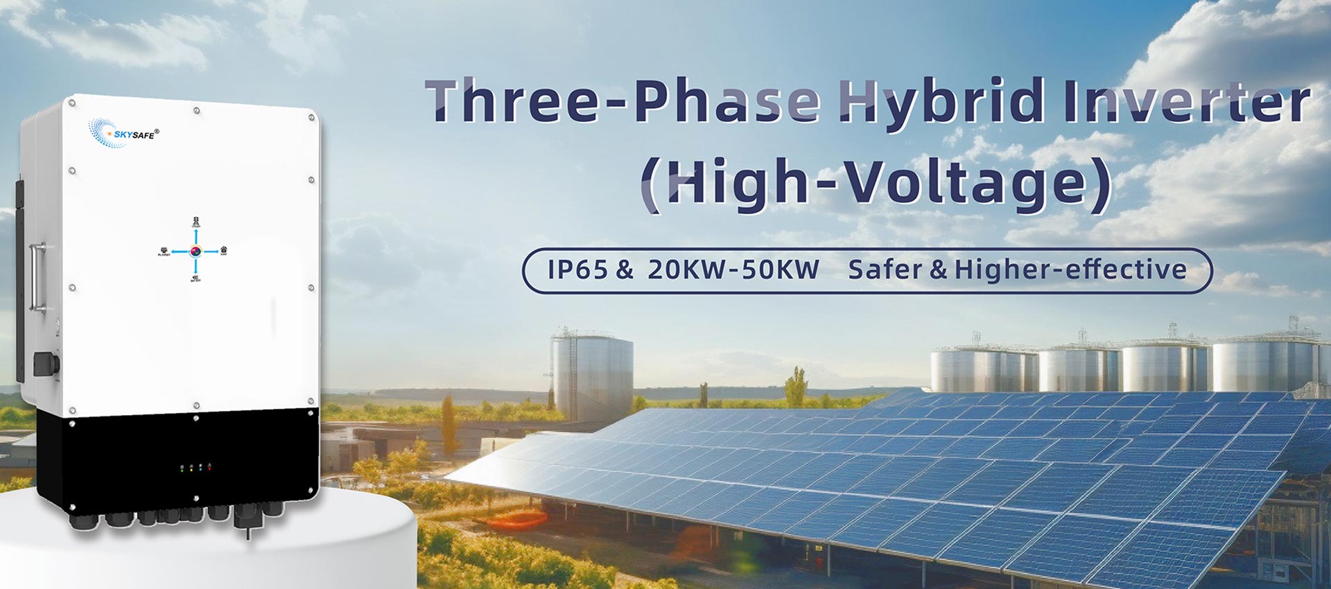 Three-Phase Hybrid Inverter (High-Voltage) 