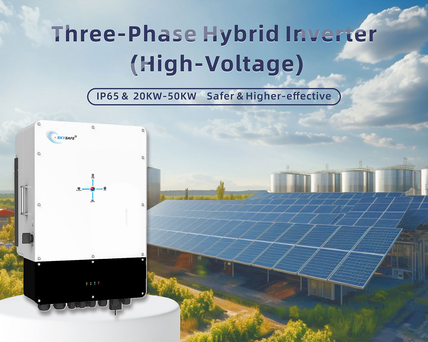 Three-Phase Hybrid Inverter (High-Voltage) 